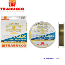 Леска монофильная Trabucco T-Force Tournament Super Cast диаметр 0,30мм размотка 150м янтарно-коричневая